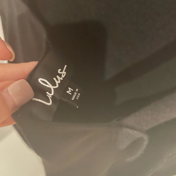 Lulus Perfect Little Black Dress - Size Medium - Picture 4 of 5